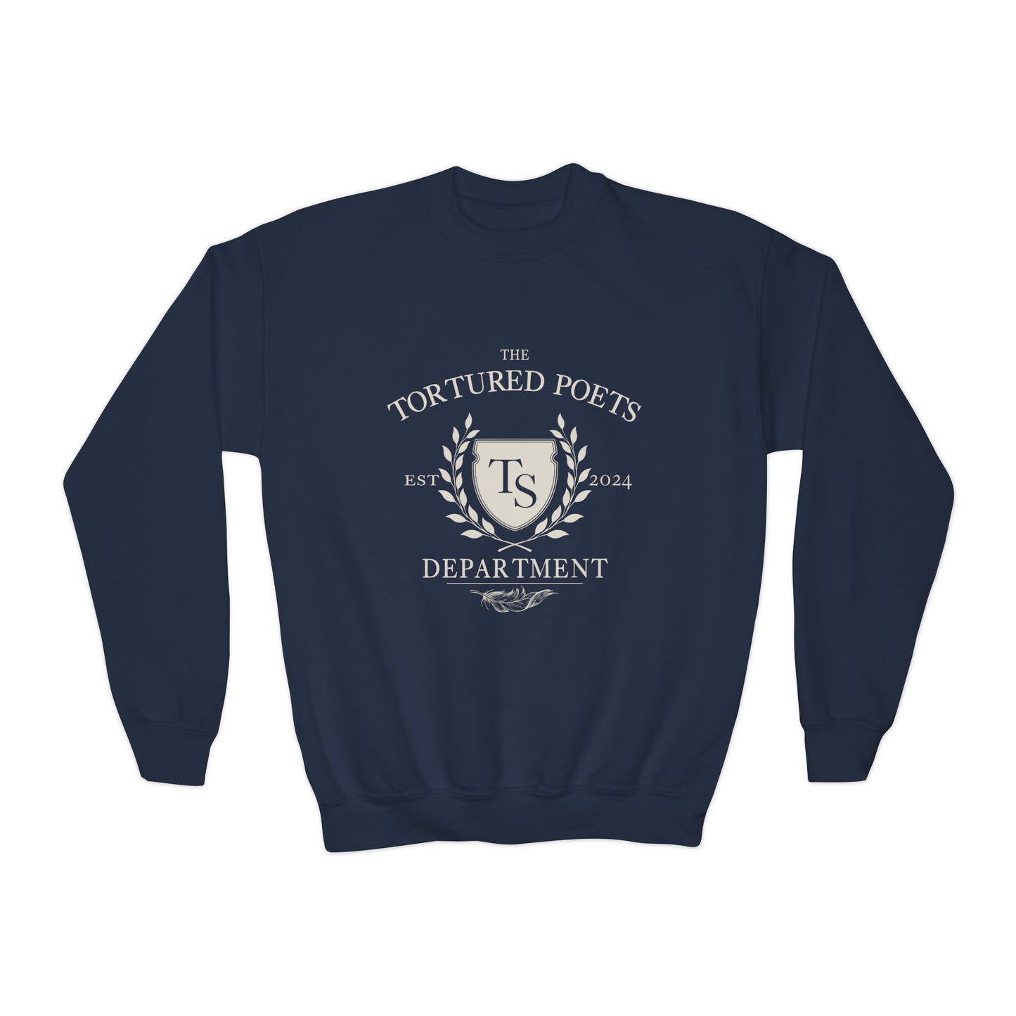 The Tortured Poets Department Shirt YOUTH Crewneck, TSwift New Album Shirt, Alls Fair in Love and Poetry, Swiftie Shirt, Little Swiftie TTPD