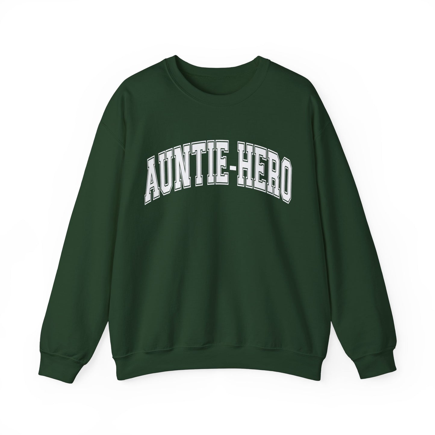 Auntie Hero Gildan Crewneck, Funny Anti-Hero Sweatshirt, Swiftie Aunt, In My Auntie Era Sweatshirt, Mother's Day Gift,Pregnancy Announcement