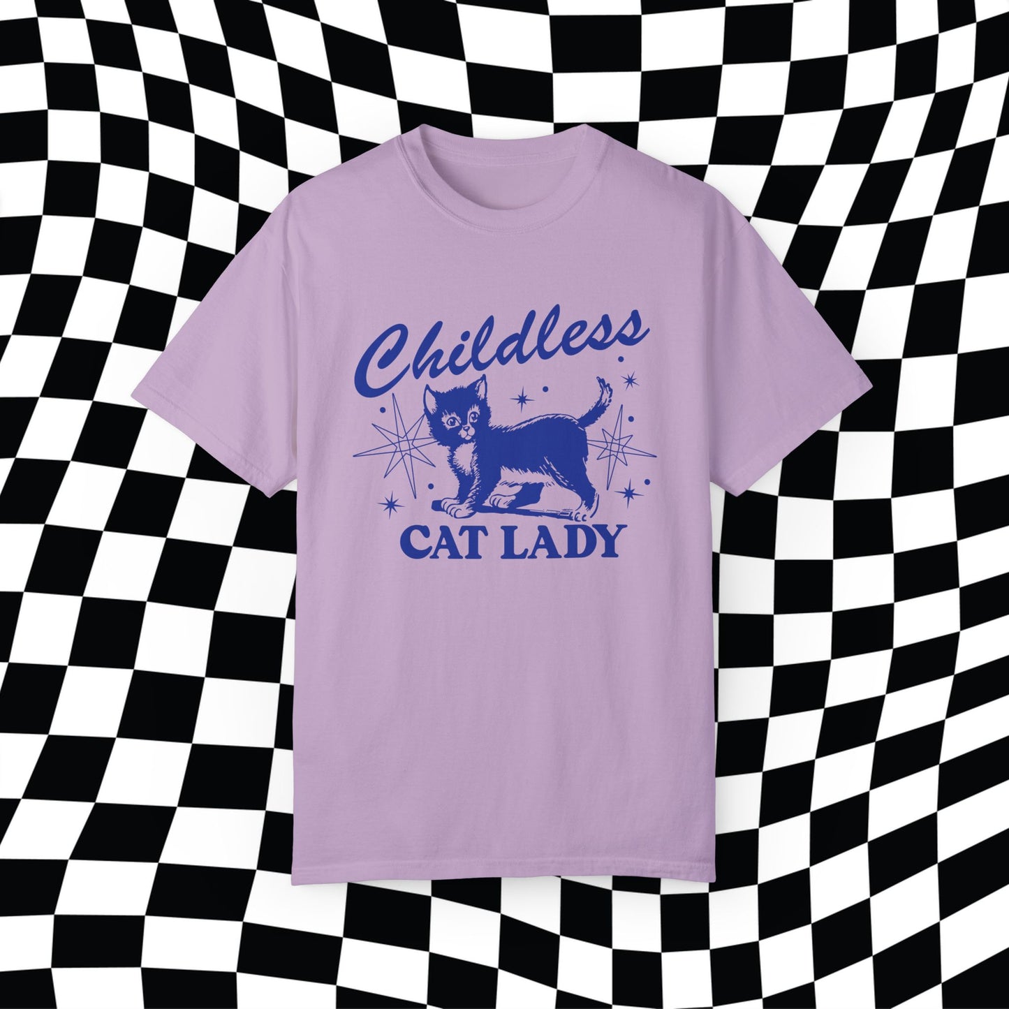 Childless Cat Lady Comfort Colors, Childless Cat Lady For Harris, Cat Lady Shirt, Miserable Cat Lady, Kamala 2024, Democrat Funny Shirt