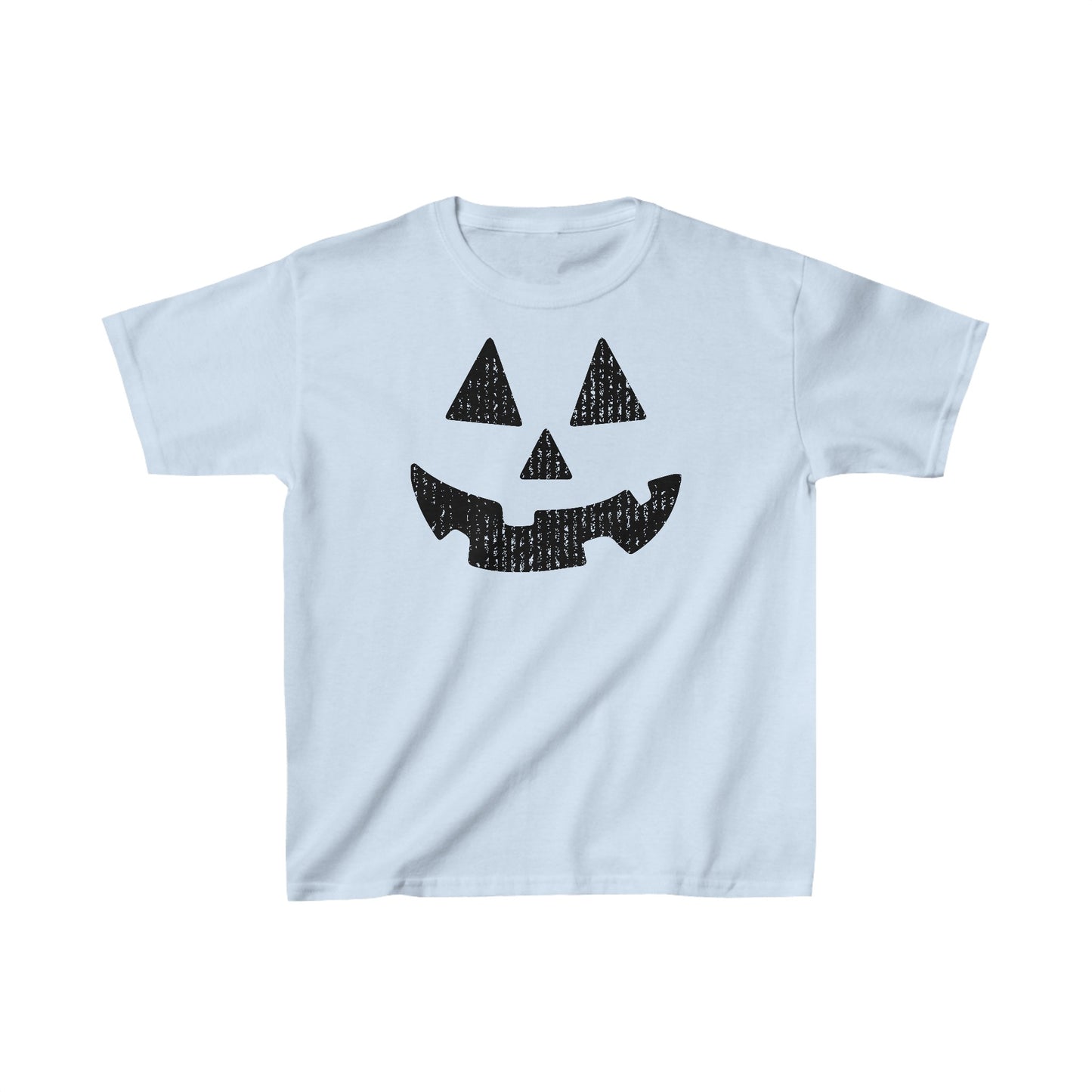 Halloween Pumpkin Face Baby Tee, Jack O Lantern Shirt, Halloween Festive Tee, Grunge Pumpkin Face, Trendy Oversized Tee, Pumpkin Spice