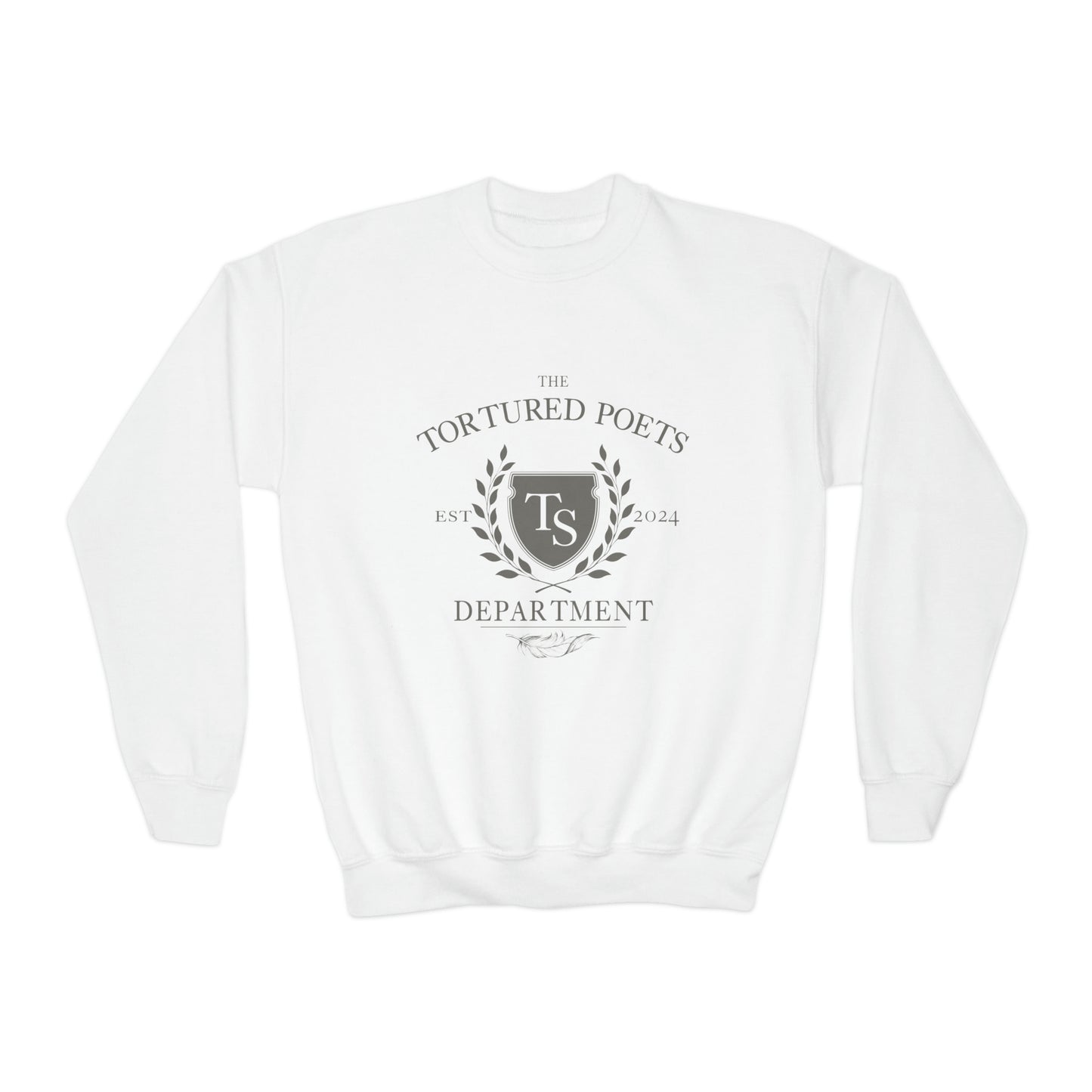 The Tortured Poets Department Shirt YOUTH Crewneck, TSwift New Album Shirt, Alls Fair in Love and Poetry, Swiftie Shirt, Little Swiftie TTPD