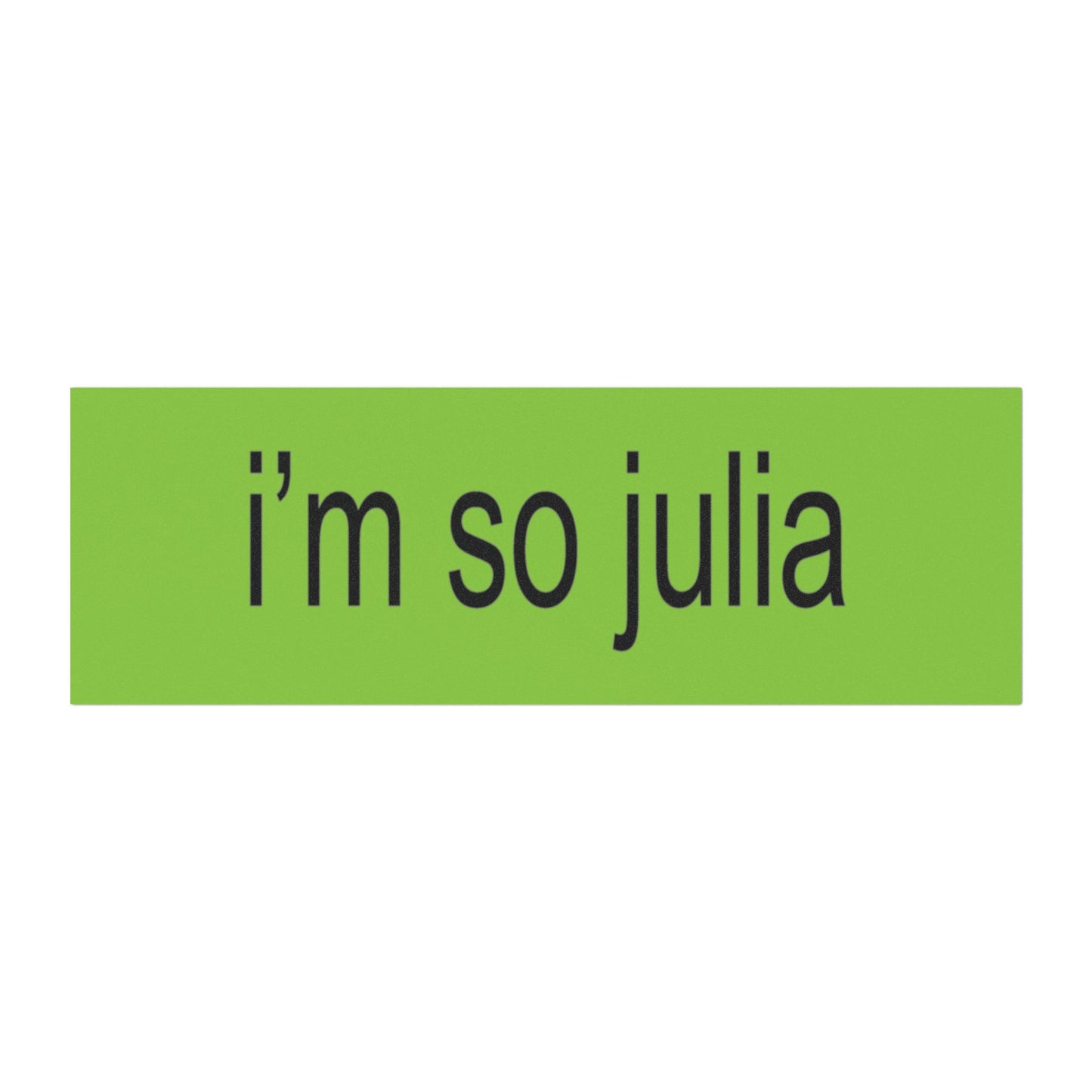 i'm so julia bumpin' that brat Car Magnet, Car Accessory, Y2K Car Magnet, Car Decor, Gen Z Gift, Gift For Her, Best Friend Gift, xcx