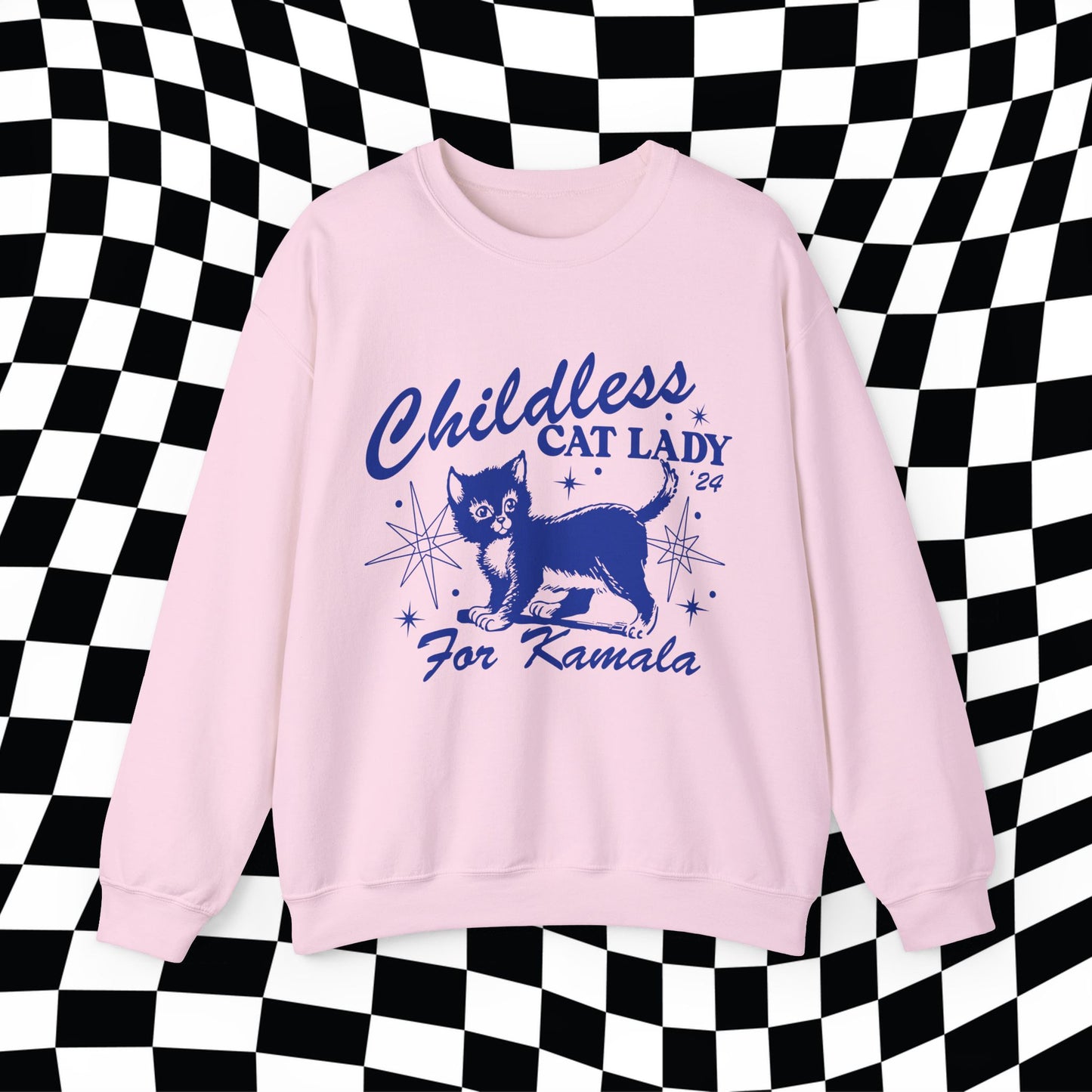 Childless Cat Lady For Kamala Sweatshirt, Childless Cat Lady For Harris, Cat Lady Shirt, Miserable Cat Lady, Kamala 2024, Democrat Funny