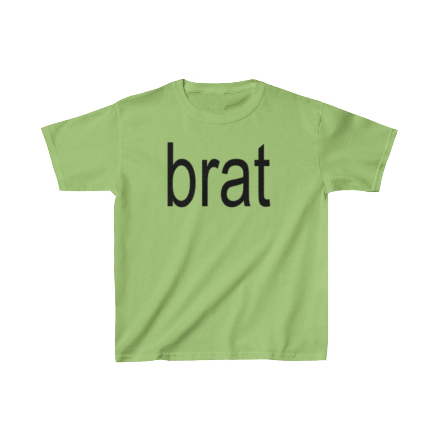 brat Baby Tee, Trendy Baby Tee, Vintage, Retro Style, Y2K Baby Tee, Cropped brat Tee, i'm so julia, xcx