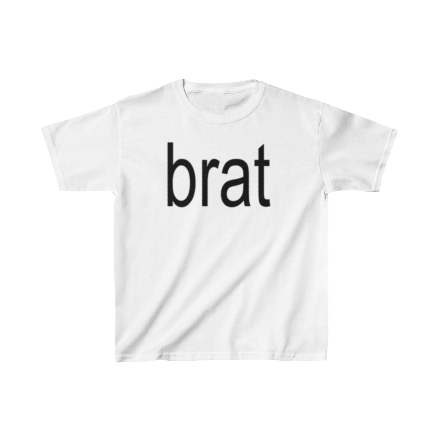 brat Baby Tee, Trendy Baby Tee, Vintage, Retro Style, Y2K Baby Tee, Cropped brat Tee, i'm so julia, xcx