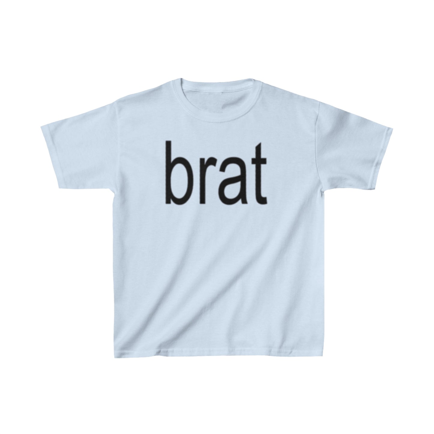 brat Baby Tee, Trendy Baby Tee, Vintage, Retro Style, Y2K Baby Tee, Cropped brat Tee, i'm so julia, xcx