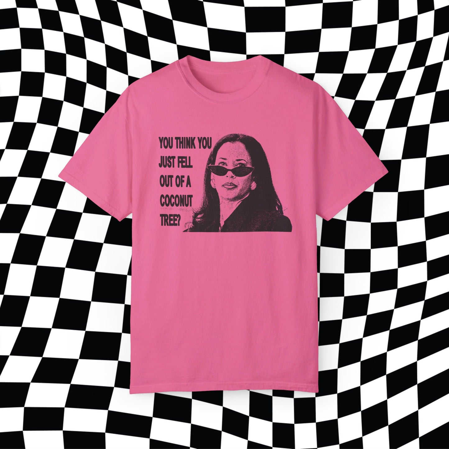 brat Kamala You Think You Just Fell Out Of A Coconut Tree Comfort Colors, Funny Election Shirt, Democrat Kamala For President 2024 VP Harris