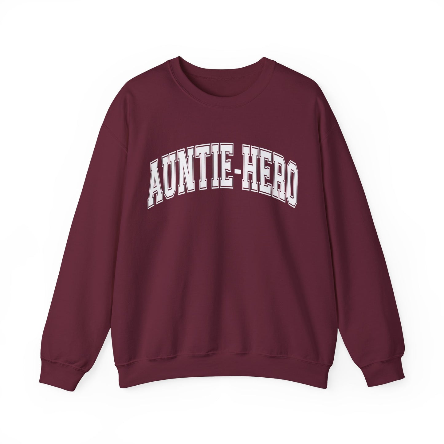 Auntie Hero Gildan Crewneck, Funny Anti-Hero Sweatshirt, Swiftie Aunt, In My Auntie Era Sweatshirt, Mother's Day Gift,Pregnancy Announcement