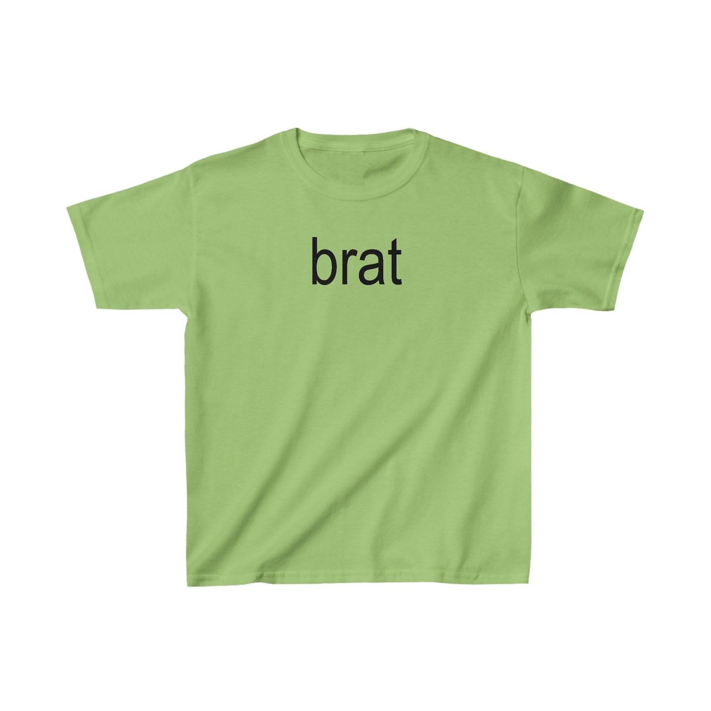 brat Baby Tee, Trendy Baby Tee, Vintage, Retro Style, Y2K Baby Tee, Cropped brat Tee, i'm so julia, xcx