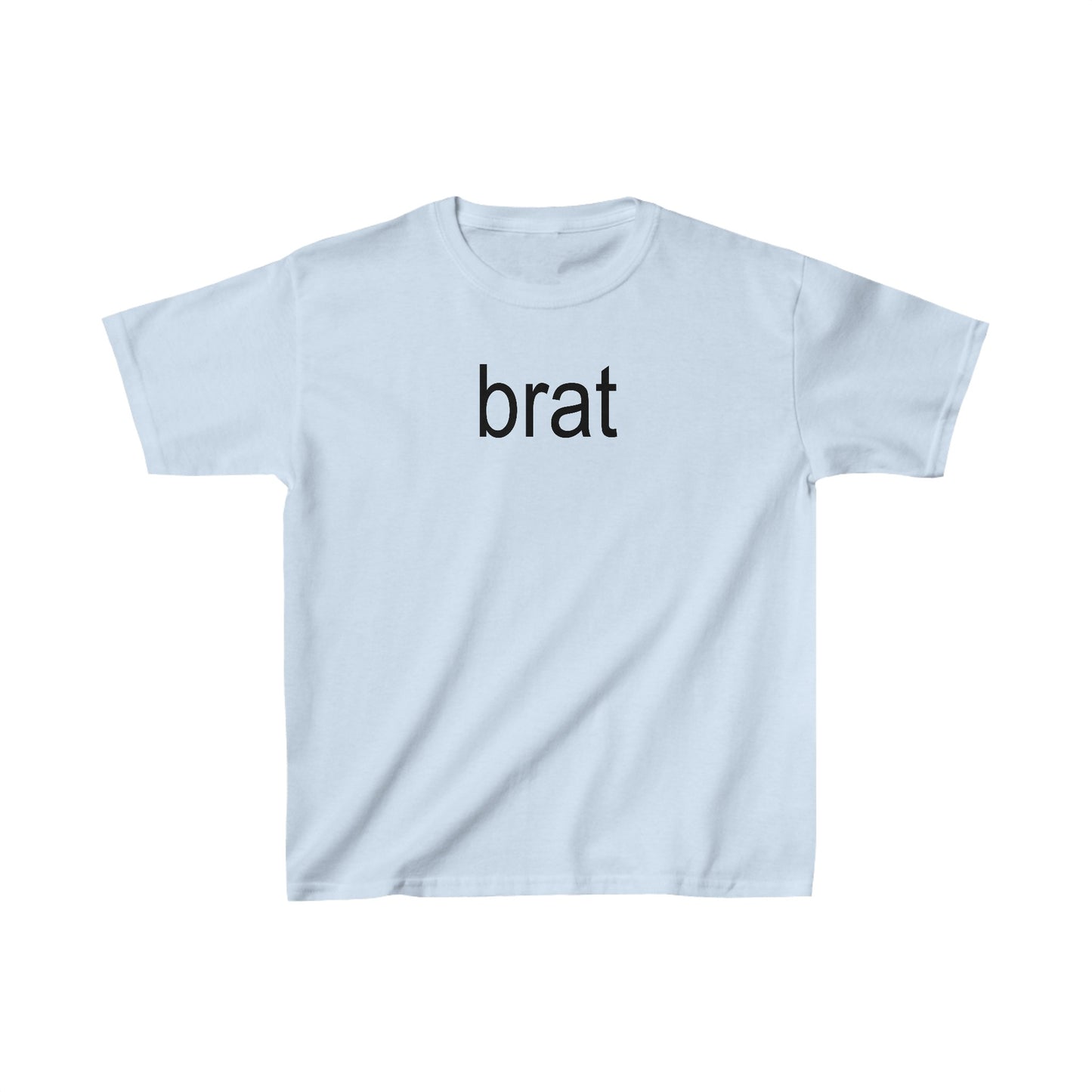 brat Baby Tee, Trendy Baby Tee, Vintage, Retro Style, Y2K Baby Tee, Cropped brat Tee, i'm so julia, xcx