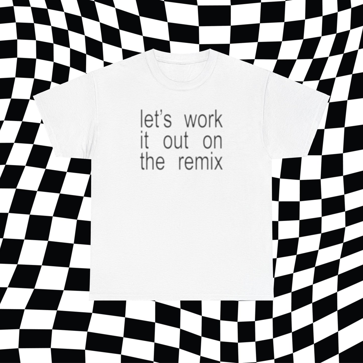 let's work it out on the remix brat Unisex Tee, Trendy Tee, Vintage, Retro Style, Y2K Tee, brat Tee, i'm so julia, xcx 360, bumpin' that