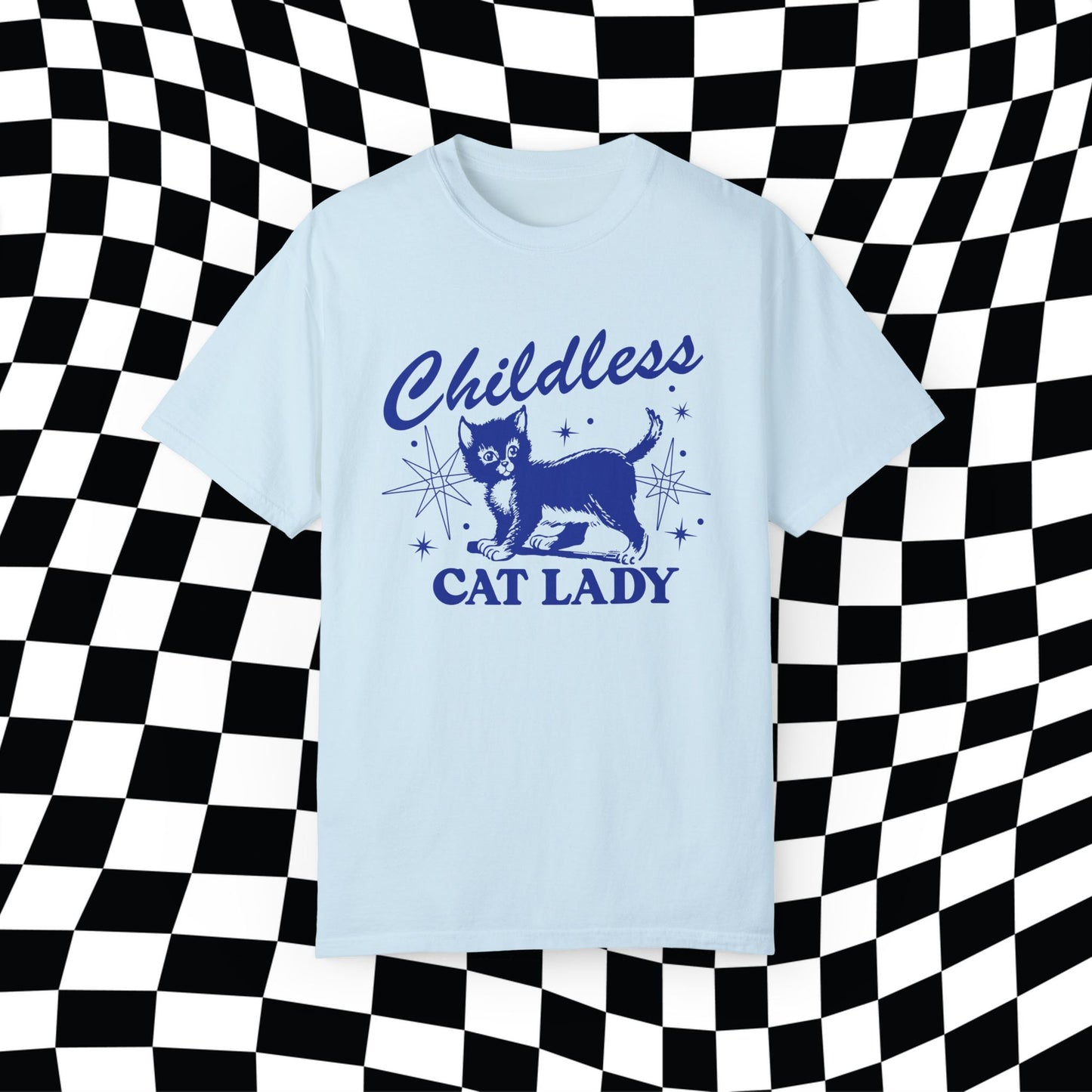 Childless Cat Lady Comfort Colors, Childless Cat Lady For Harris, Cat Lady Shirt, Miserable Cat Lady, Kamala 2024, Democrat Funny Shirt