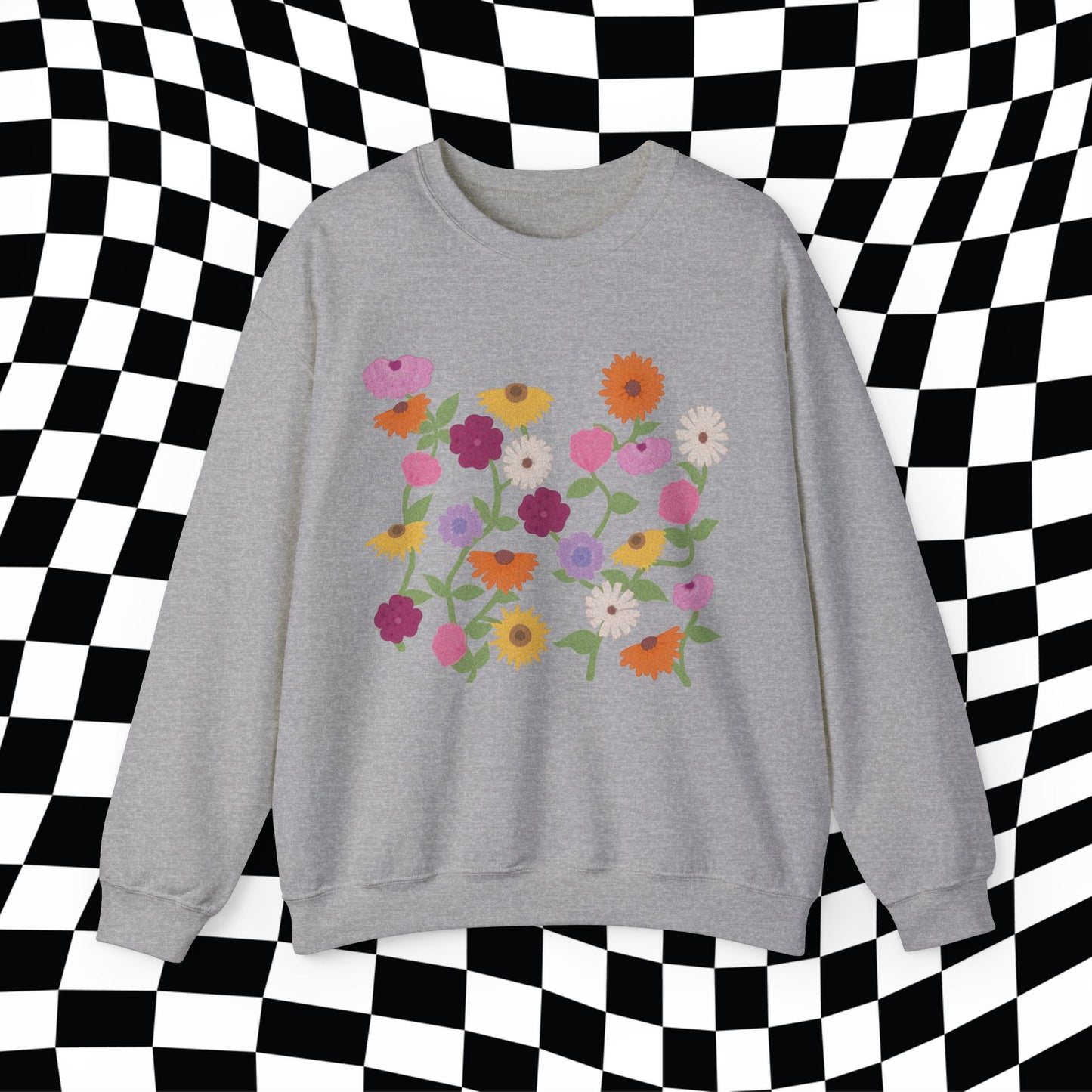 Secret Songs Piano Flowers Gildan Crewneck, I Hate It Here, Secret Gardens In My Mind, Gift For Her, Swift Gift, TTPD, Folklore, Reputation