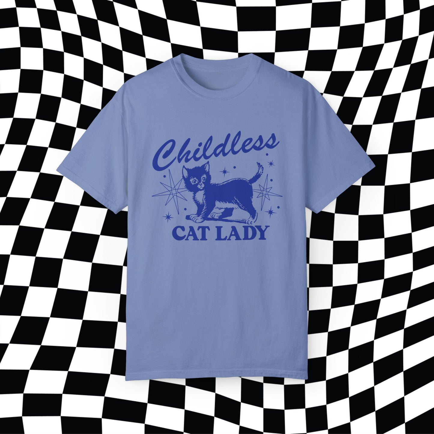 Childless Cat Lady Comfort Colors, Childless Cat Lady For Harris, Cat Lady Shirt, Miserable Cat Lady, Kamala 2024, Democrat Funny Shirt