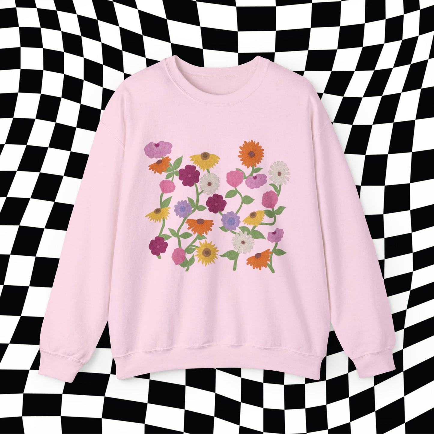 Secret Songs Piano Flowers Gildan Crewneck, I Hate It Here, Secret Gardens In My Mind, Gift For Her, Swift Gift, TTPD, Folklore, Reputation