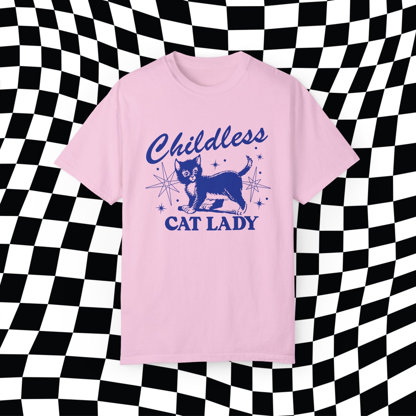 Childless Cat Lady Comfort Colors, Childless Cat Lady For Harris, Cat Lady Shirt, Miserable Cat Lady, Kamala 2024, Democrat Funny Shirt