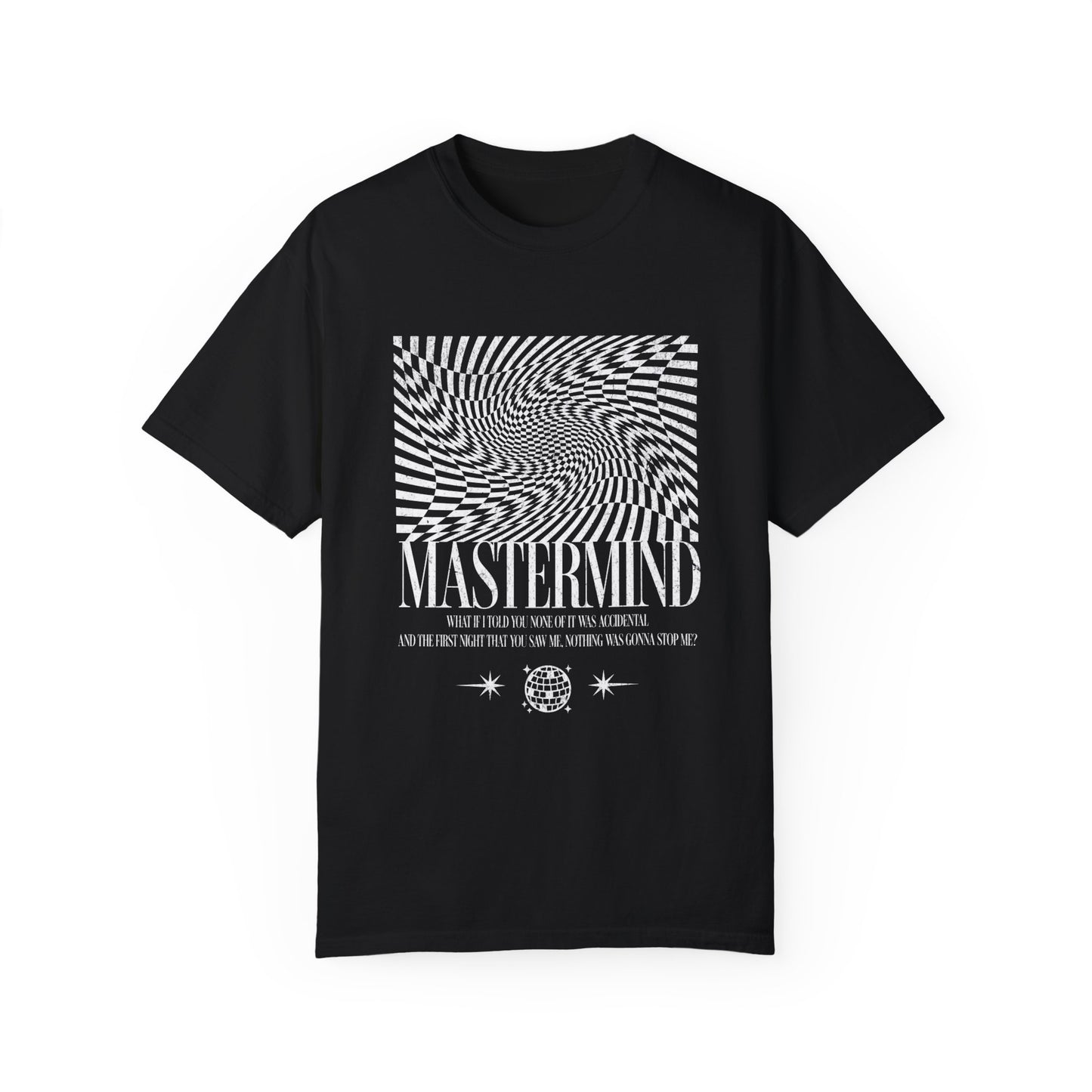 Mastermind Comfort Colors, Midnight Era Shirt, None of it Was Accidental, Tswift Fangirl, Gift For Swiftie, Swiftie Shirt,Trendy Graphic Tee