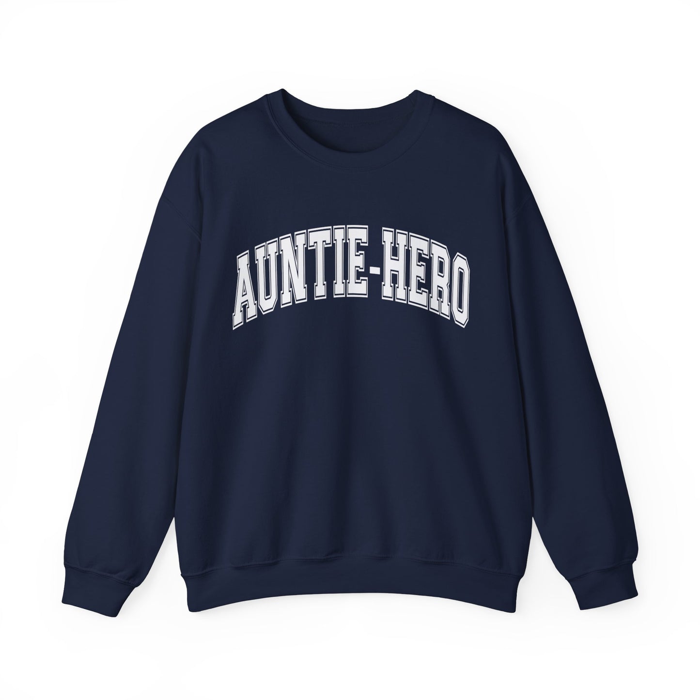 Auntie Hero Gildan Crewneck, Funny Anti-Hero Sweatshirt, Swiftie Aunt, In My Auntie Era Sweatshirt, Mother's Day Gift,Pregnancy Announcement