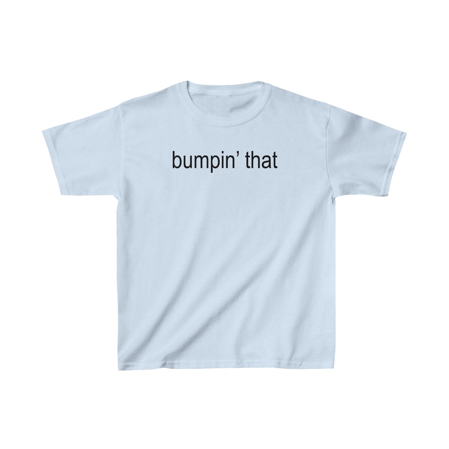 bumpin' that brat Baby Tee, Trendy Baby Tee, Vintage, Retro Style, Y2K Baby Tee, Cropped brat Tee, i'm so julia, xcx