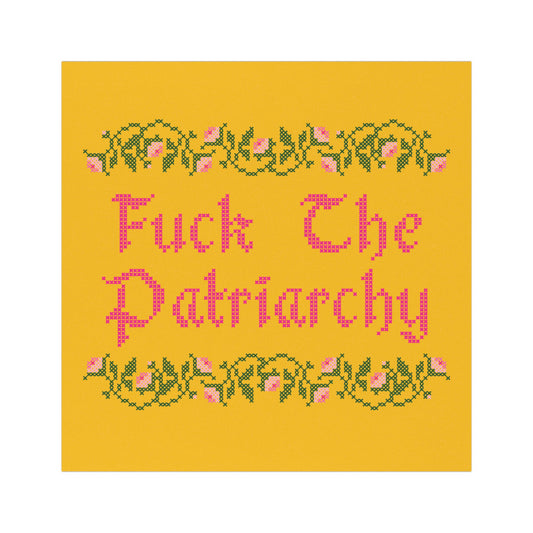 Fuck The Patriarchy Cross Stitch Car Magnet, Hot Girls Hit Curbs Car Magnet, Car Accessory For Her, Gift For Her Sweet 16 Gift Edgy Car Gift