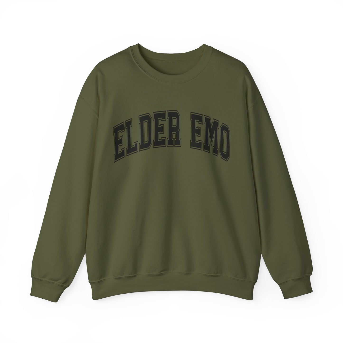 Elder Emo Sweatshirt Gildan Crewneck, Emo Gift, Not A Phase, Emo Forever, Funny Emo Shirt Gothic Sweatshirt Scene Phase Emo Phase Millennial