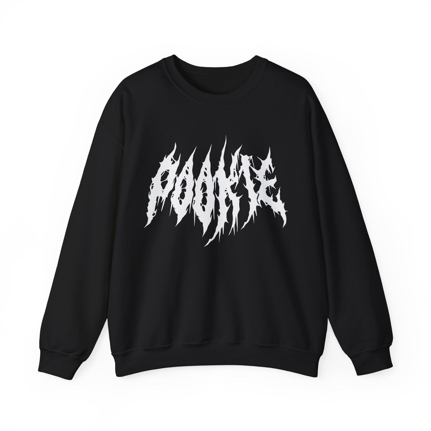 Pookie Sweatshirt, Gildan Crewneck, Funny Death Metal Shirt, Pookie Death Metal, Gift For Her, Elder Emo Gift, Millennial Sweatshirt, Pookie