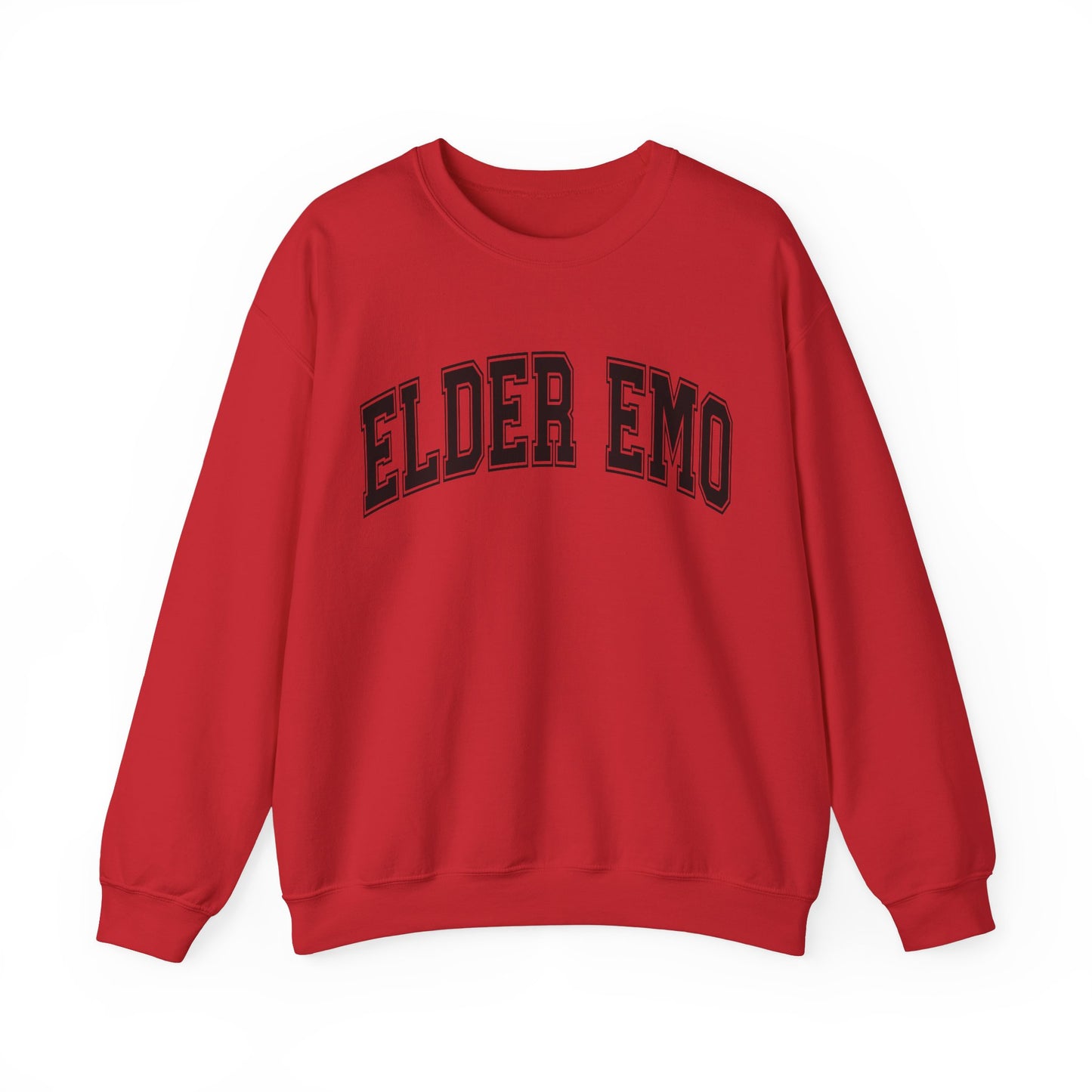 Elder Emo Sweatshirt Gildan Crewneck, Emo Gift, Not A Phase, Emo Forever, Funny Emo Shirt Gothic Sweatshirt Scene Phase Emo Phase Millennial