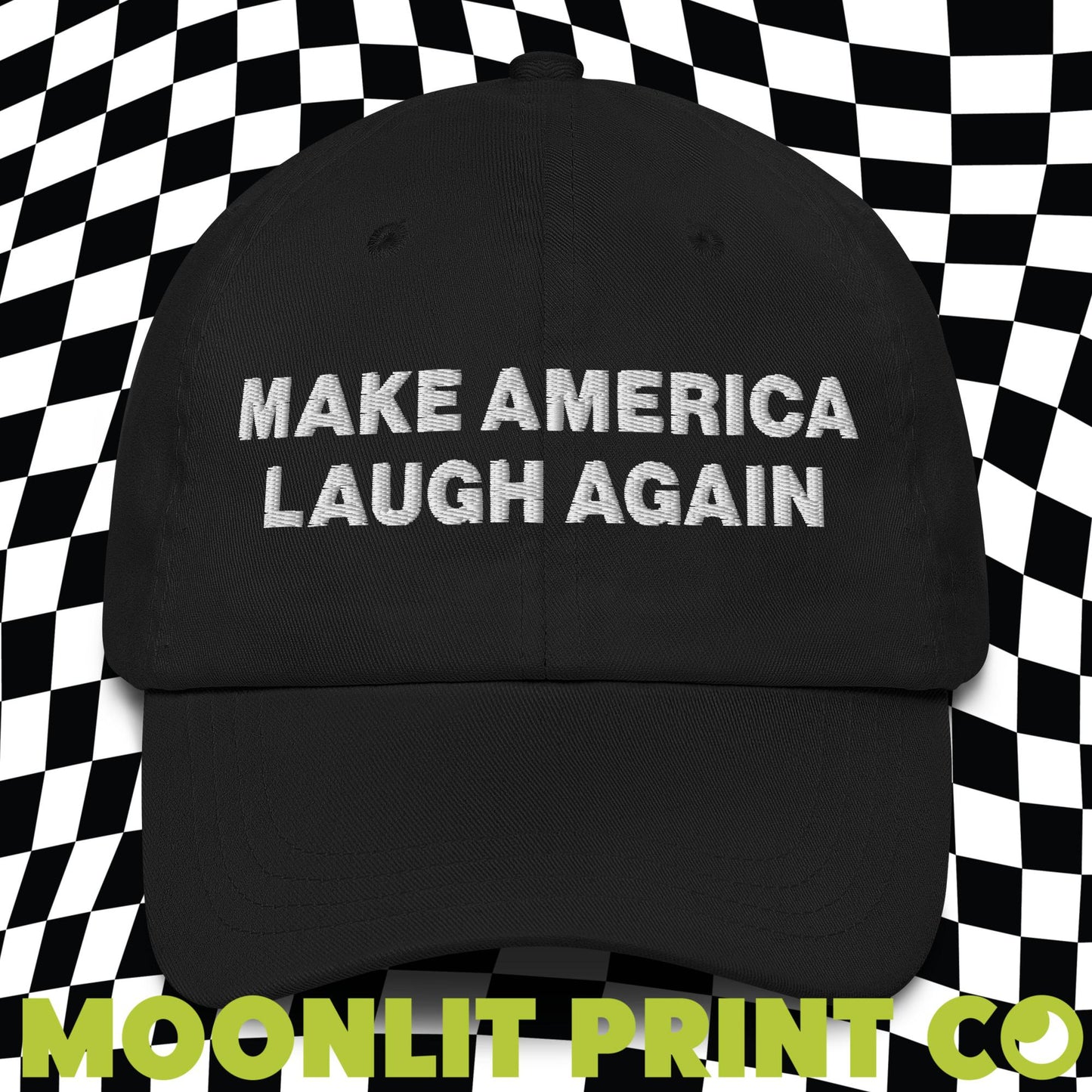 Make America Laugh Again Embroidered Dad Hat, MALA Hat, Kamala For President, Election Hat, Harris 2024