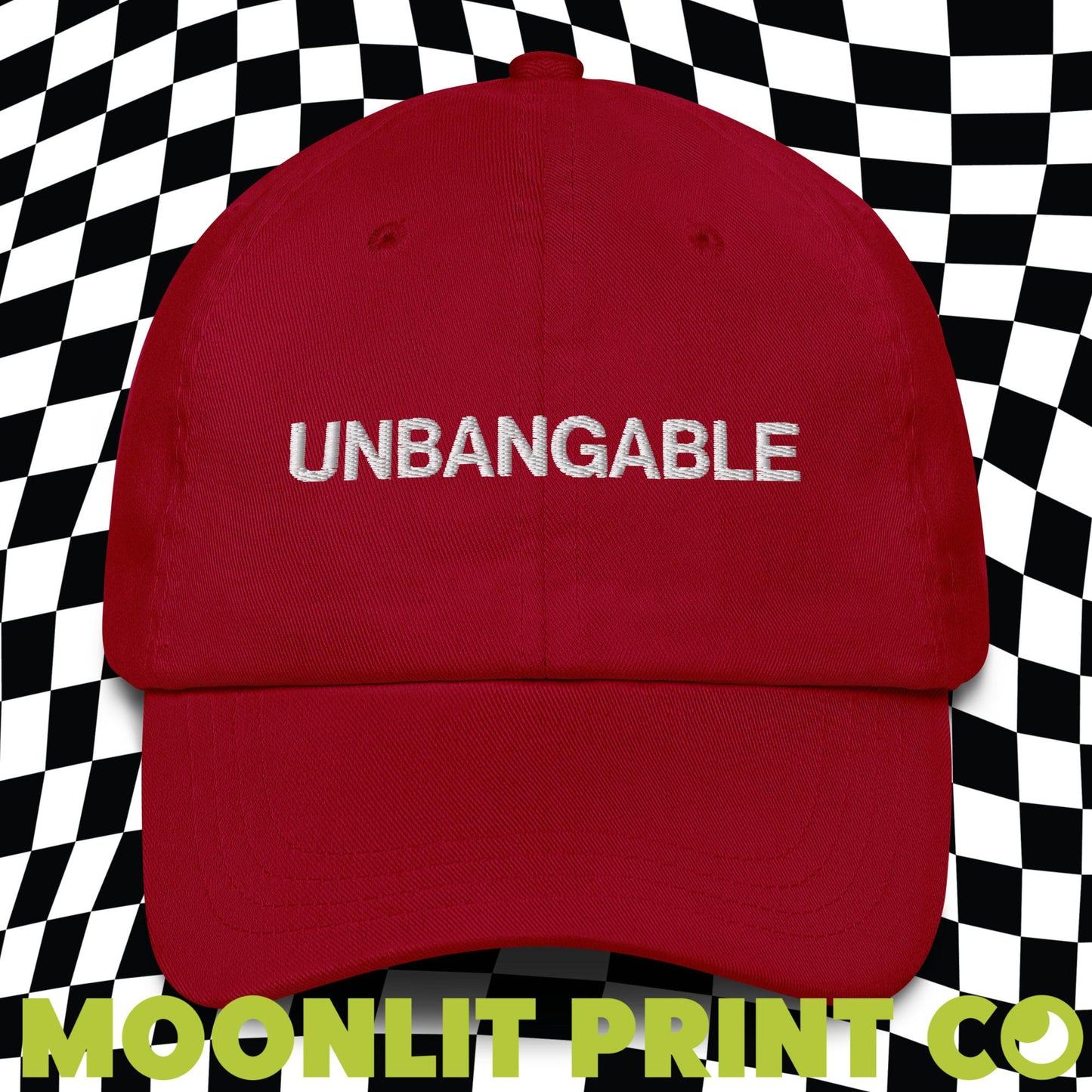 Unbangable Solid Color Dad Hat, Embroidered Dad Hat, Kamala 2024, Kamalanomenon, Harris For President, Quotes From Harris, Funny Hat, Y2K