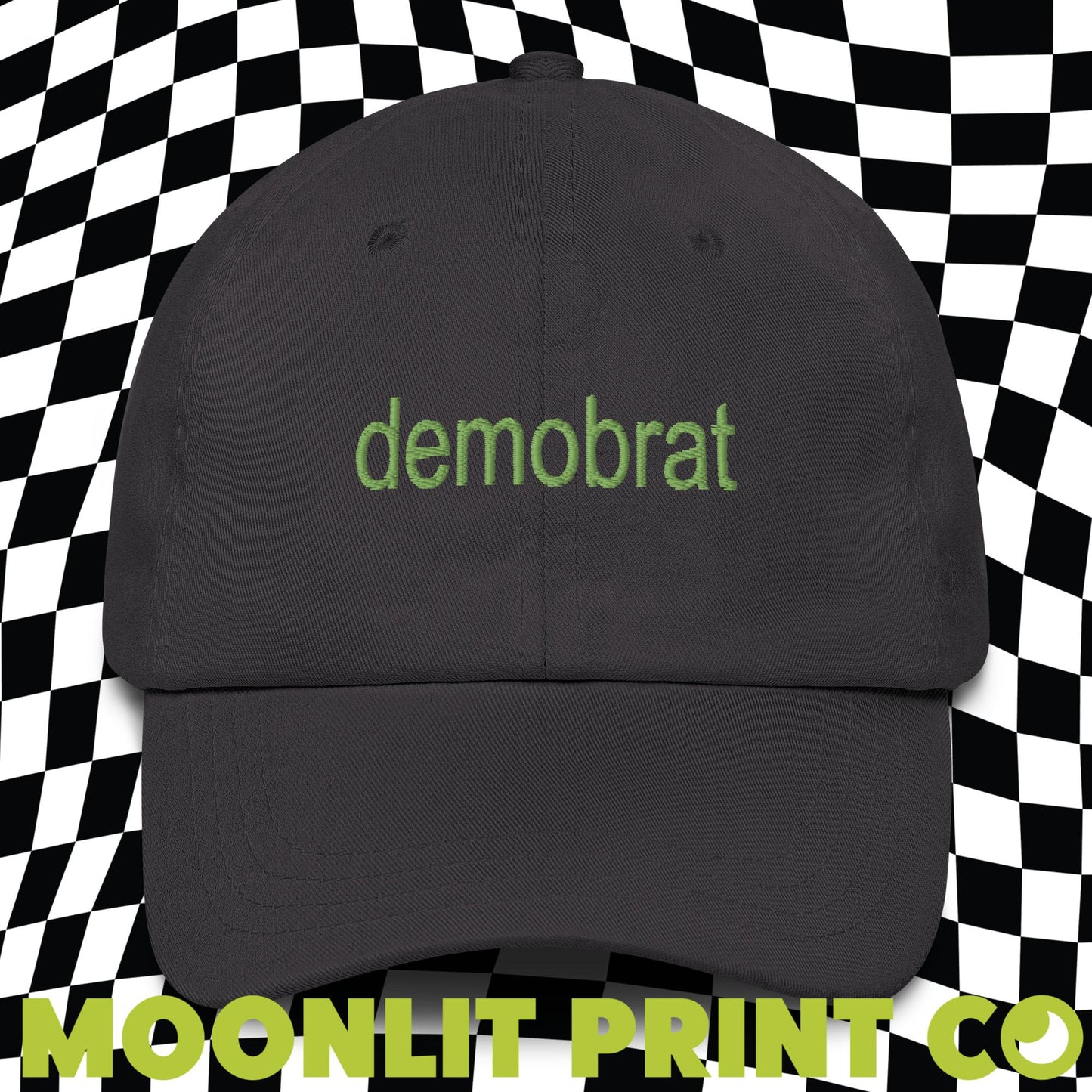 demobrat Democrat brat Dad Hat, Trendy Dad Hat, Kamala brat Presidential Election, Retro Style, Y2K, Election 2024, Harris 2024