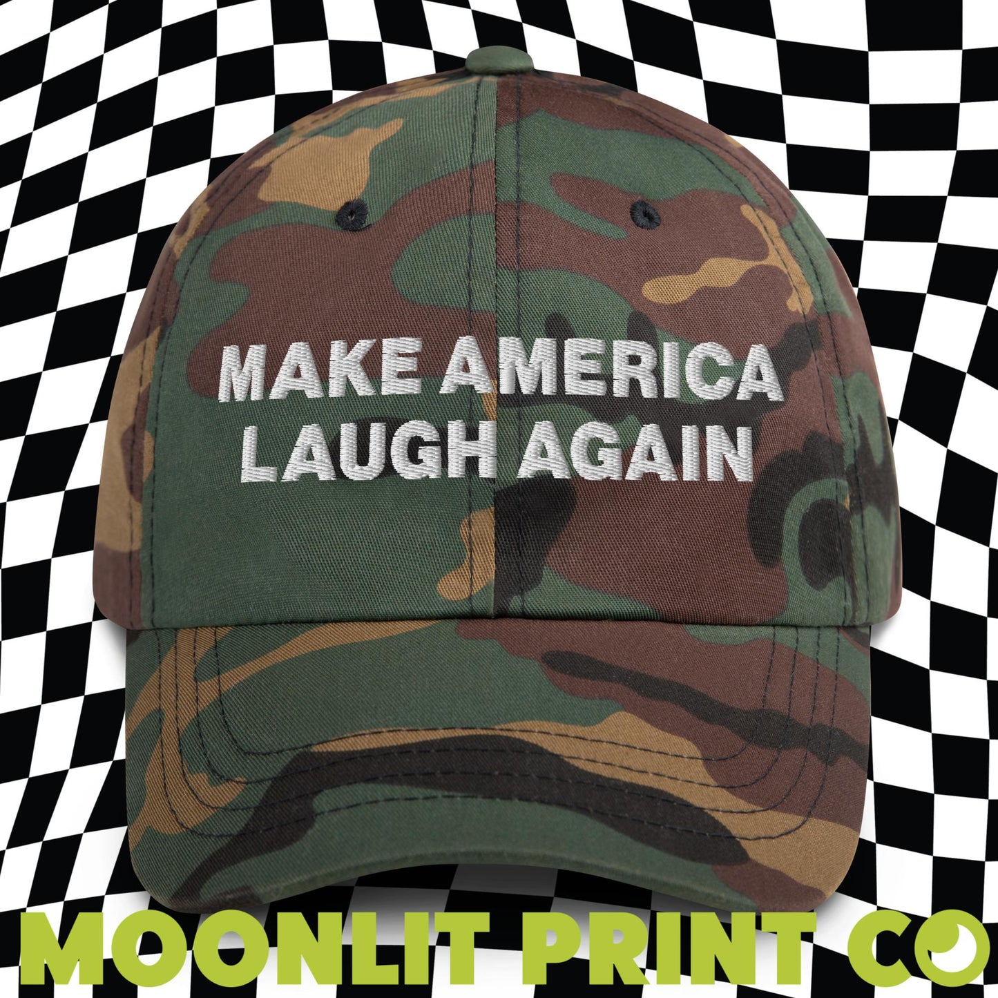 Make America Laugh Again Embroidered Dad Hat, MALA Hat, Kamala For President, Election Hat, Harris 2024