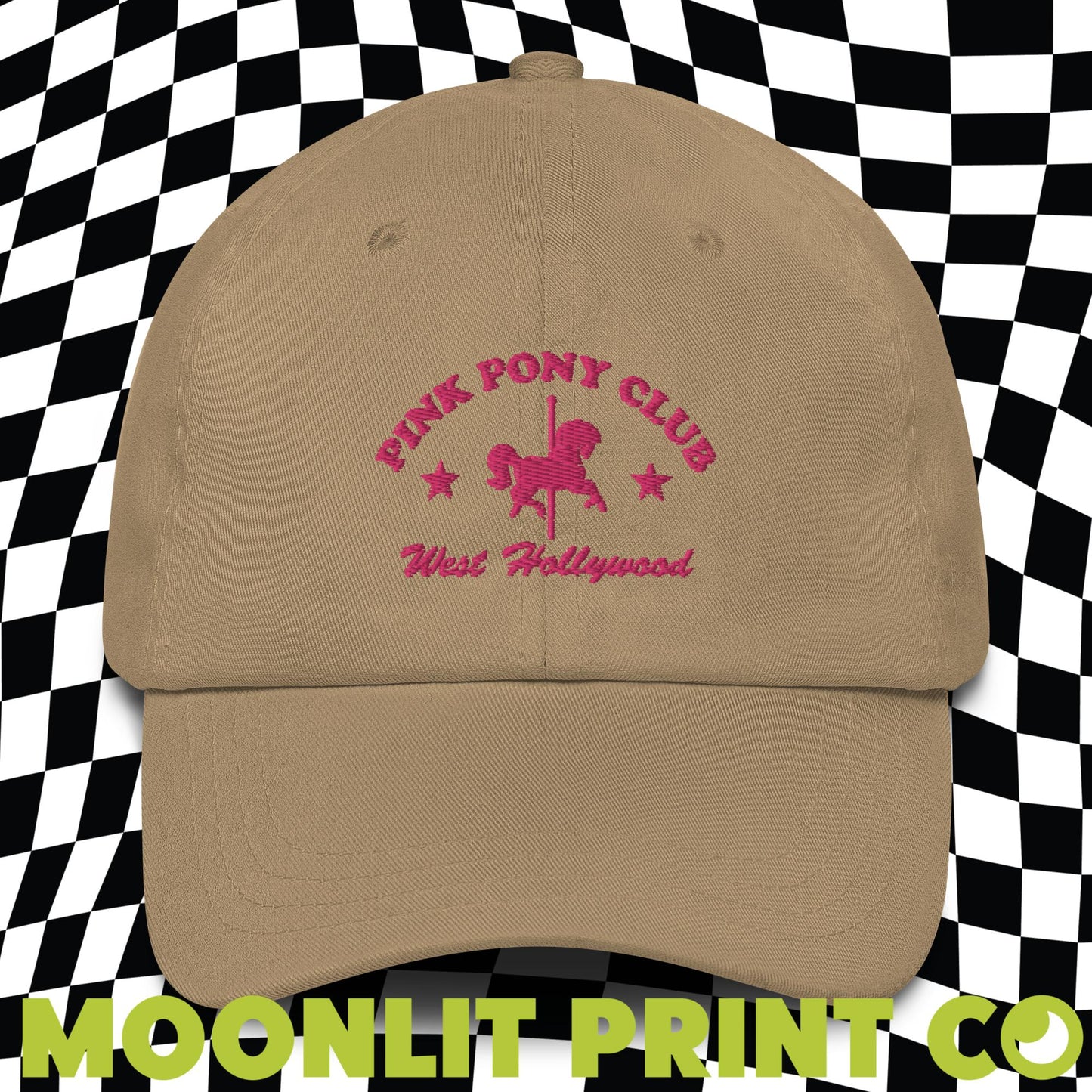 Pink Pony Club Dad Hat