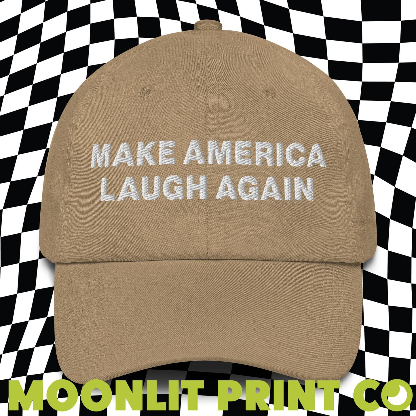 Make America Laugh Again Embroidered Dad Hat, MALA Hat, Kamala For President, Election Hat, Harris 2024