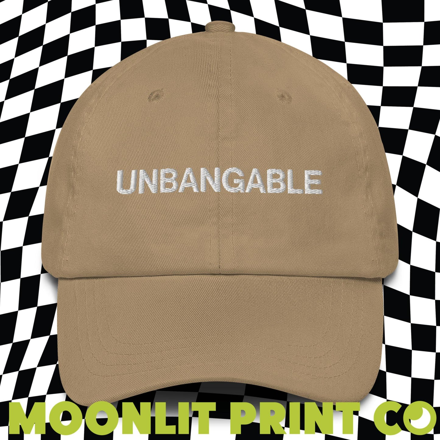 Unbangable Solid Color Dad Hat, Embroidered Dad Hat, Kamala 2024, Kamalanomenon, Harris For President, Quotes From Harris, Funny Hat, Y2K