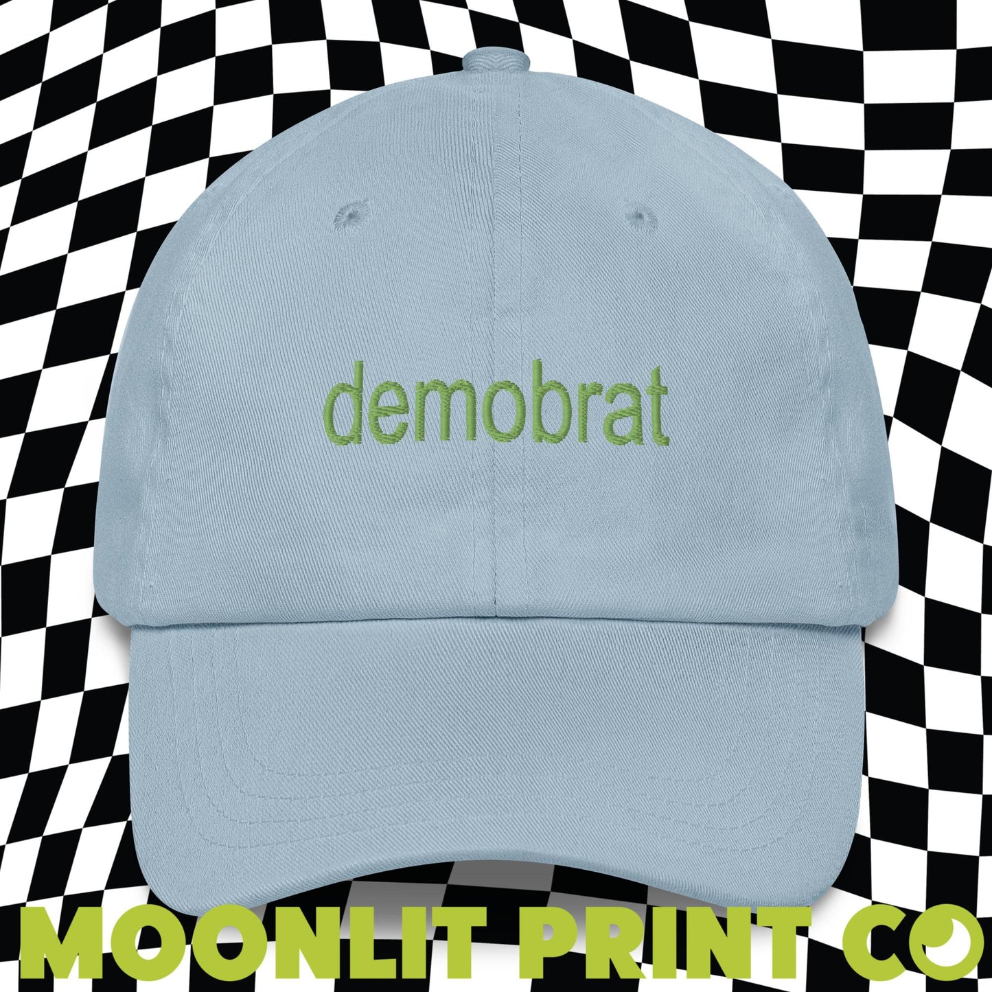 demobrat Democrat brat Dad Hat, Trendy Dad Hat, Kamala brat Presidential Election, Retro Style, Y2K, Election 2024, Harris 2024