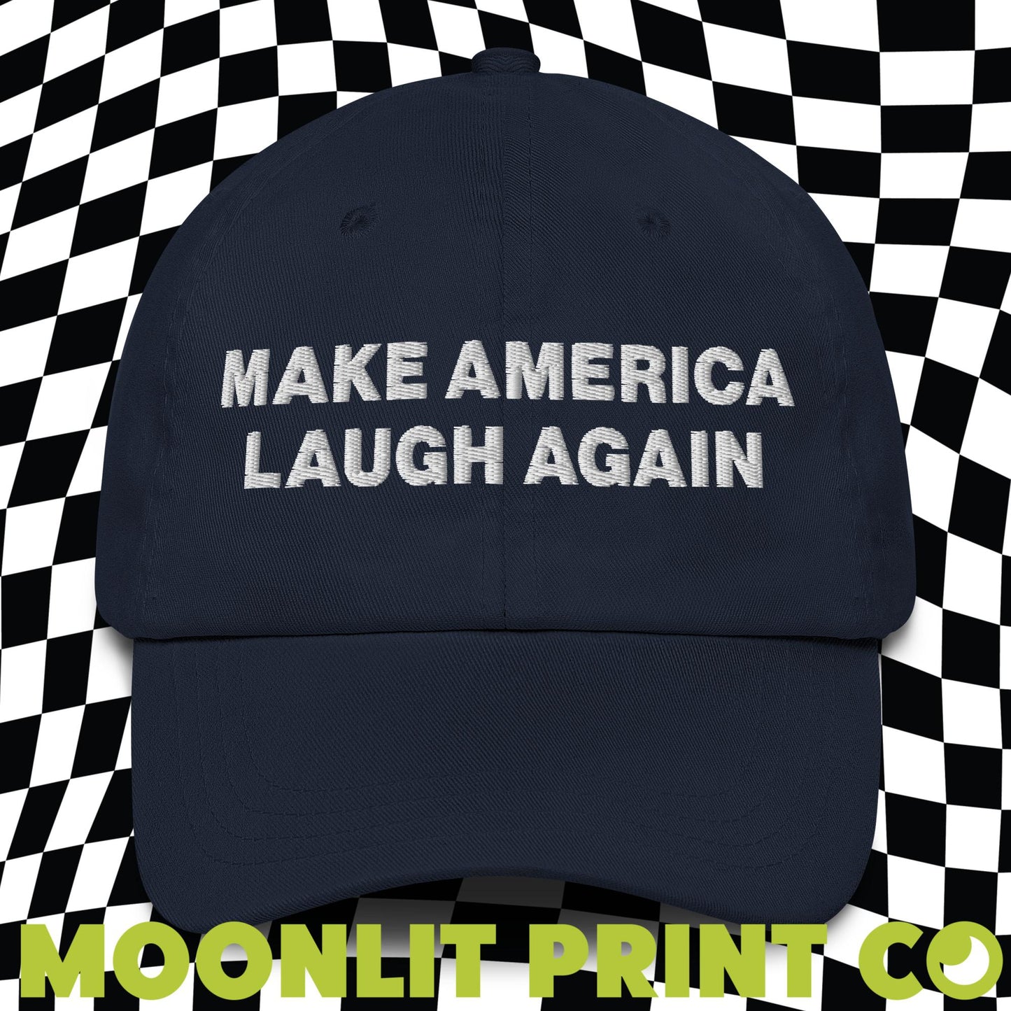 Make America Laugh Again Embroidered Dad Hat, MALA Hat, Kamala For President, Election Hat, Harris 2024