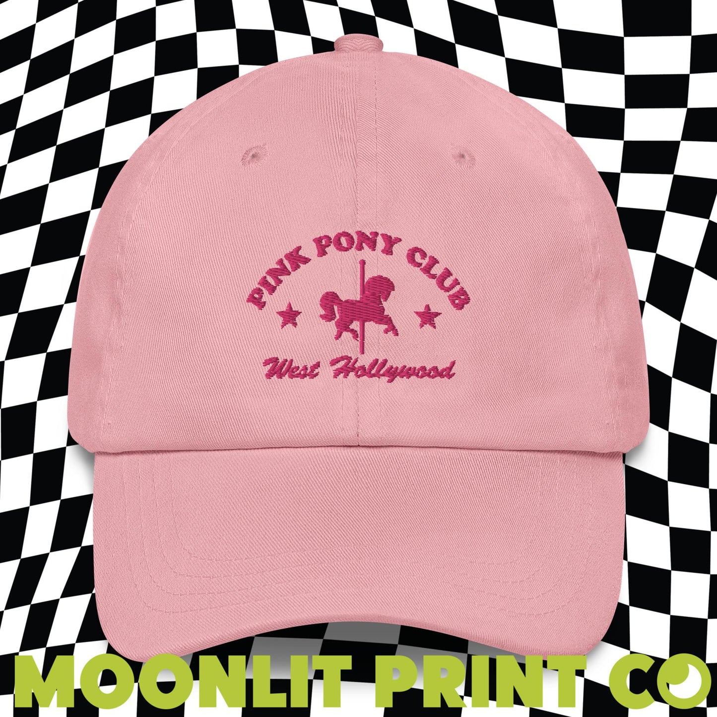 Pink Pony Club Dad Hat