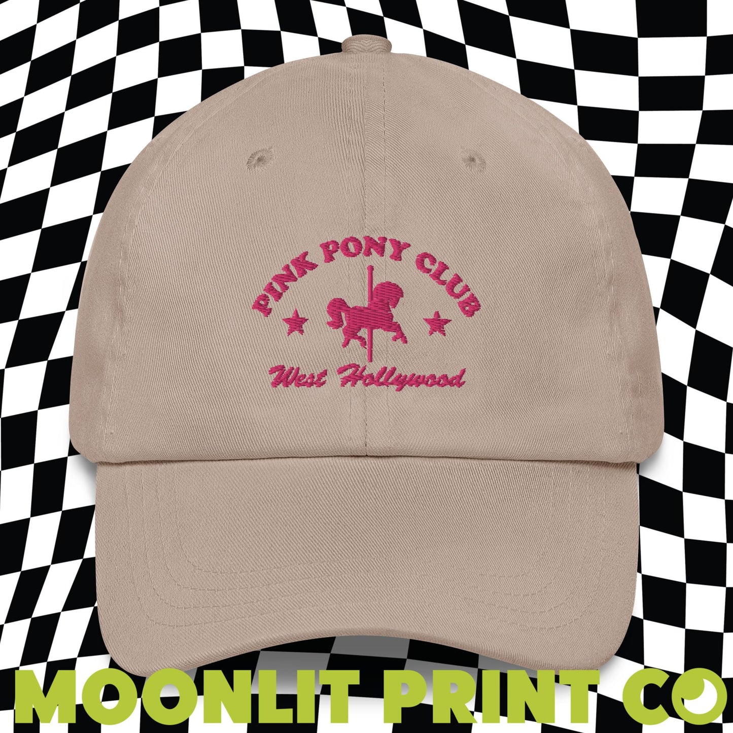 Pink Pony Club Dad Hat