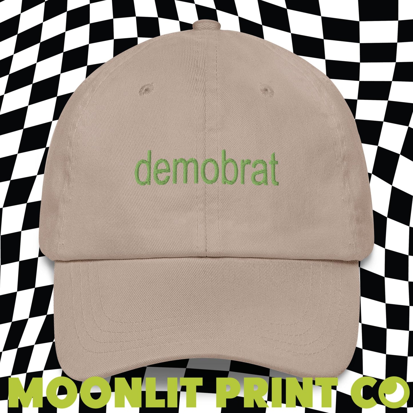 demobrat Democrat brat Dad Hat, Trendy Dad Hat, Kamala brat Presidential Election, Retro Style, Y2K, Election 2024, Harris 2024