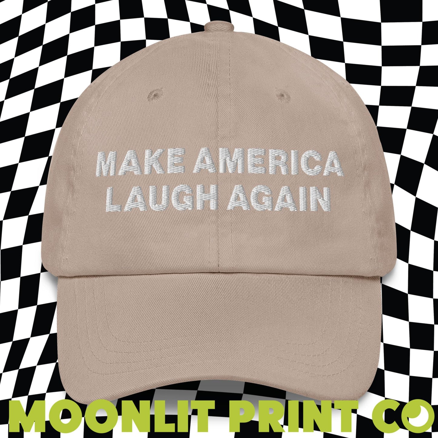 Make America Laugh Again Embroidered Dad Hat, MALA Hat, Kamala For President, Election Hat, Harris 2024