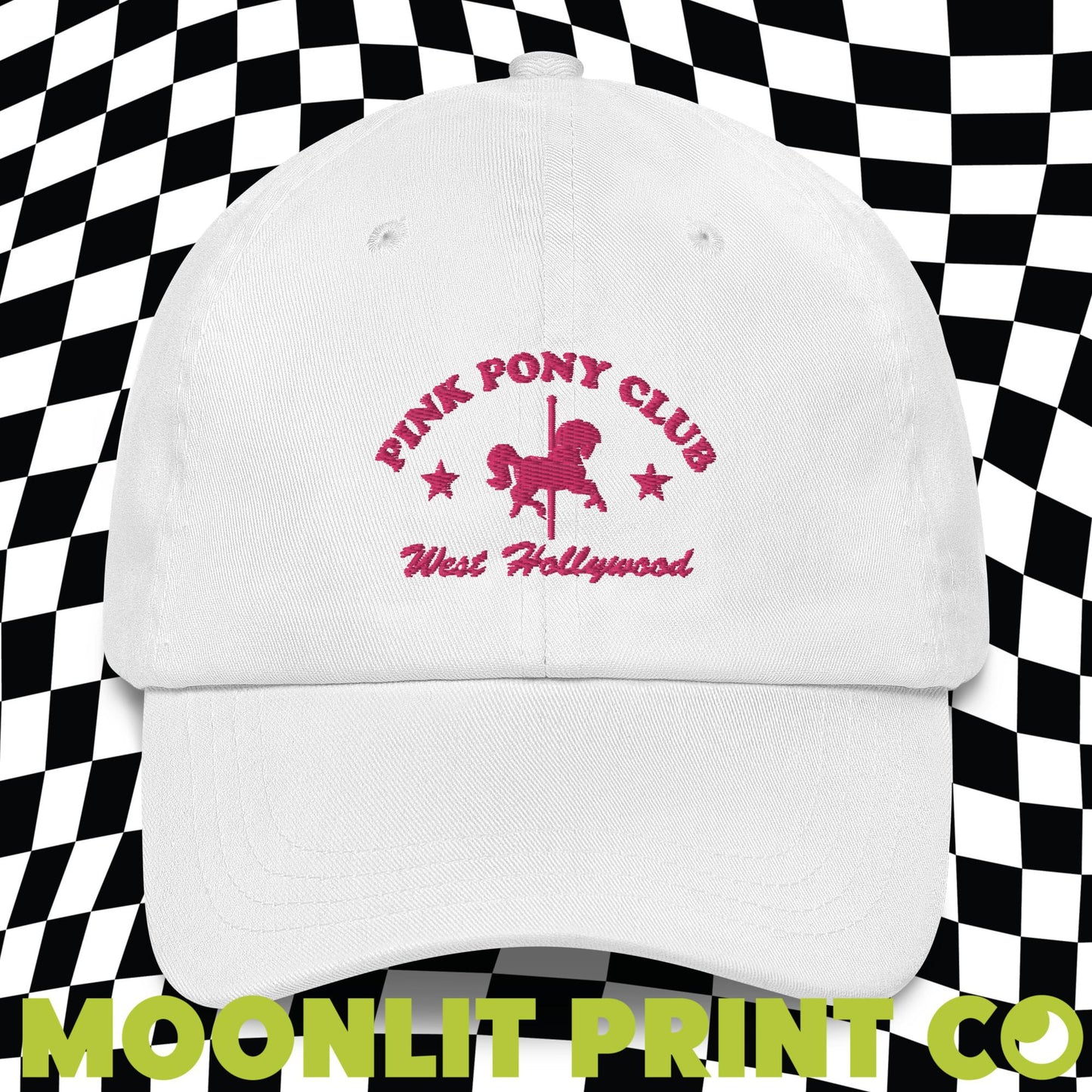 Pink Pony Club Dad Hat