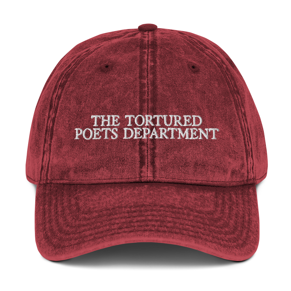 TTPD Embroidered Vintage Dad Hat