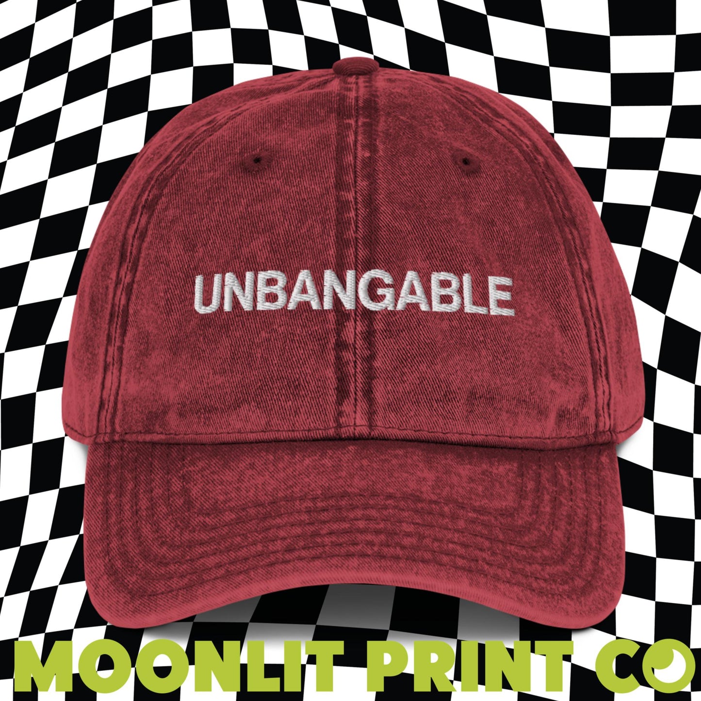 Unbangable Distressed Dad Hat, Embroidered Dad Hat, Kamala 2024, Kamalanomenon, Harris For President, Quotes From Harris, Funny Hat, Y2K