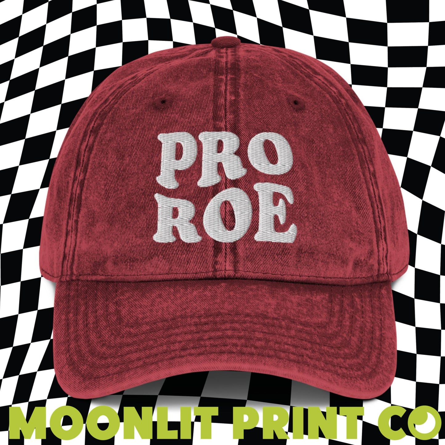 Pro Roe 1973 Vintage Distressed Dad Hat, Roe v Wade, Kamala For President, Feminism Hat, Reproductive Rights Hat, Vote Hat