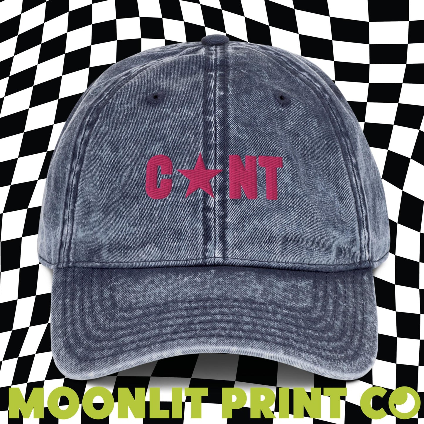 C*NT Dad Hat, Embroidered Trendy Dad Hat, Y2K Aesthetic, C Word Hat, Serving C*NT, Chappell, Cunty Hat, Cunting Season, Offensive Hat