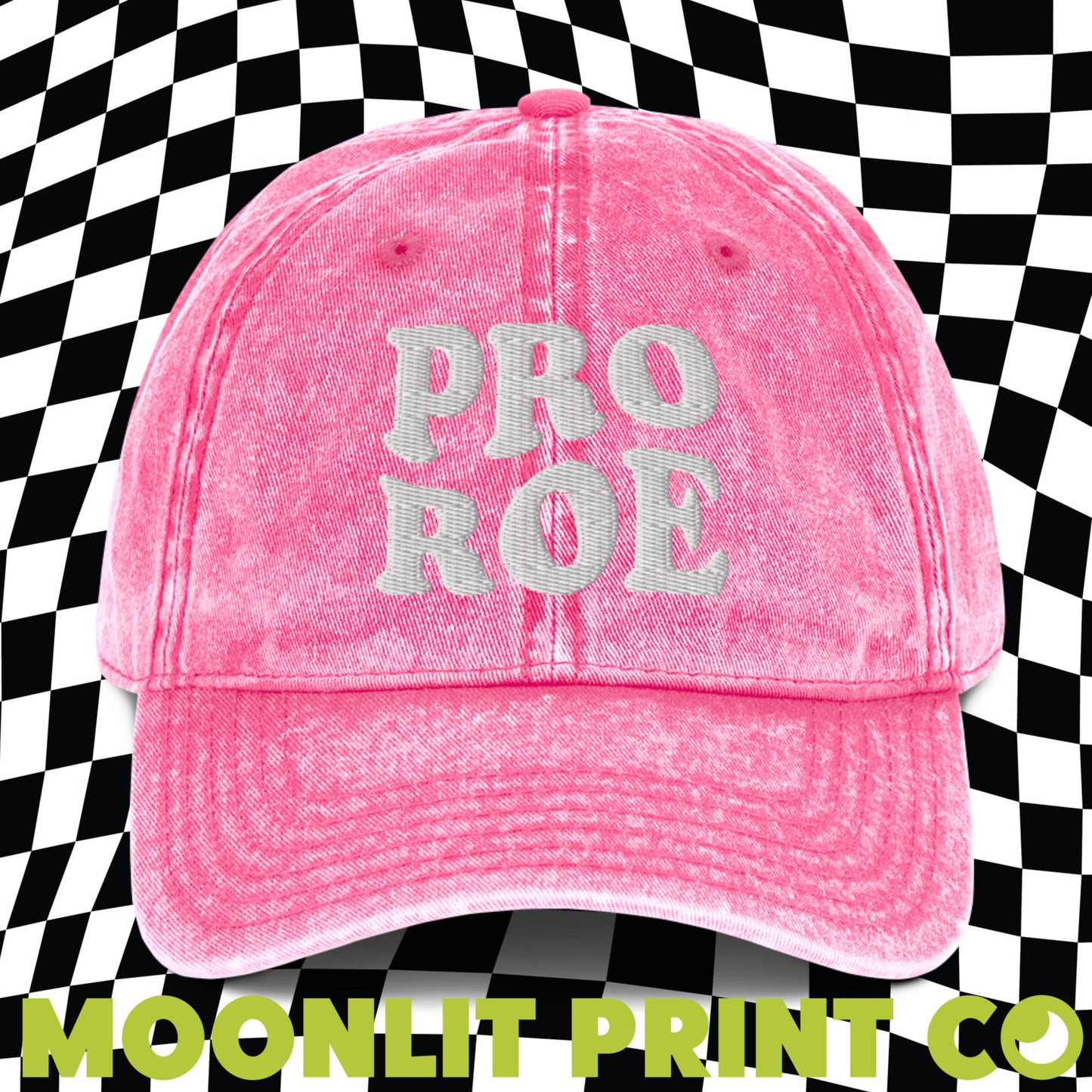 Pro Roe 1973 Vintage Distressed Dad Hat, Roe v Wade, Kamala For President, Feminism Hat, Reproductive Rights Hat, Vote Hat