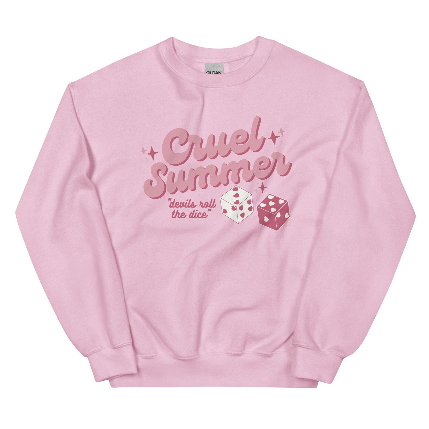 Cruel Summer Gidan Crewneck Swiftie Merch Lover Album Devils Roll The Dice Gift For Her Swiftmas