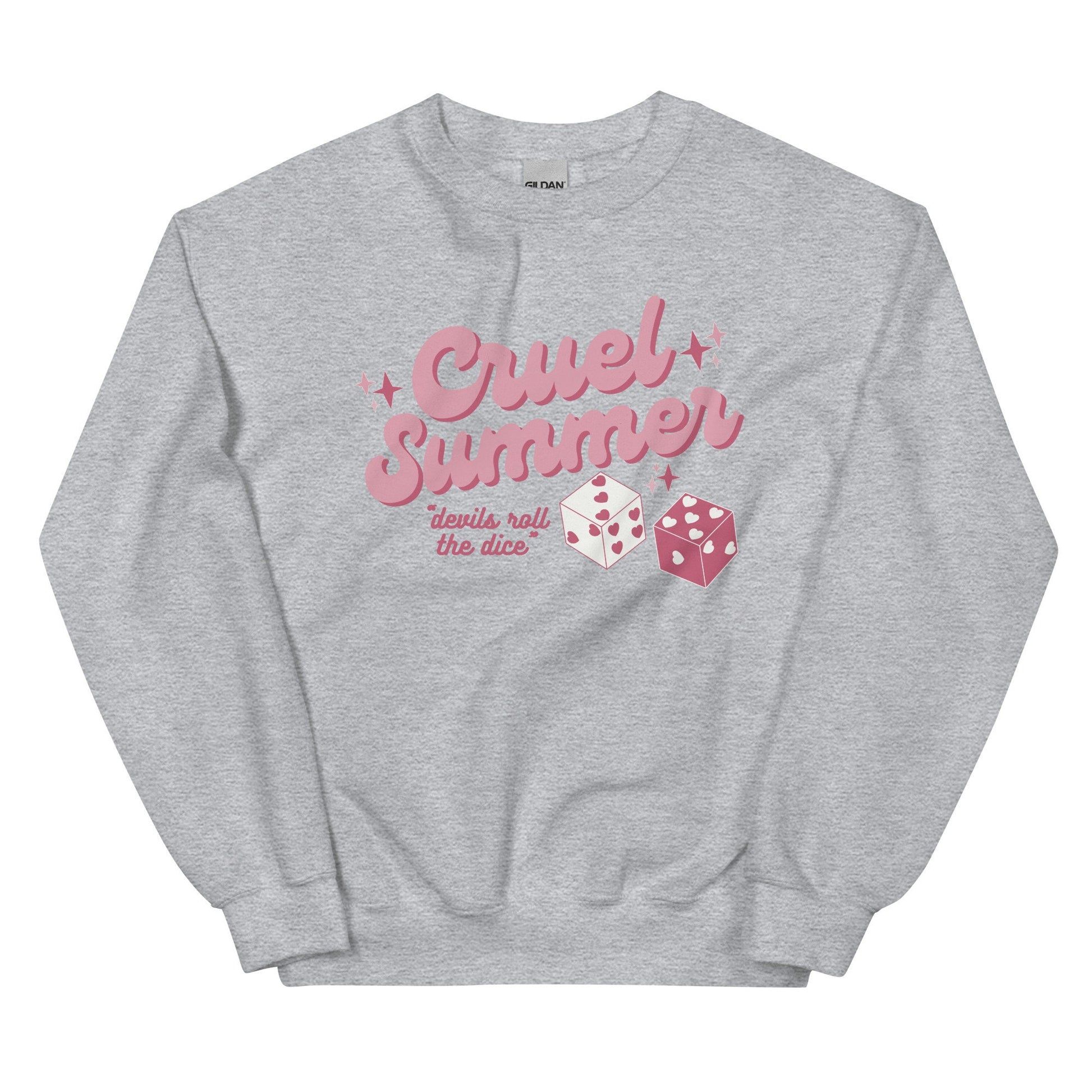 Cruel Summer Gidan Crewneck Swiftie Merch Lover Album Devils Roll The Dice Gift For Her Swiftmas