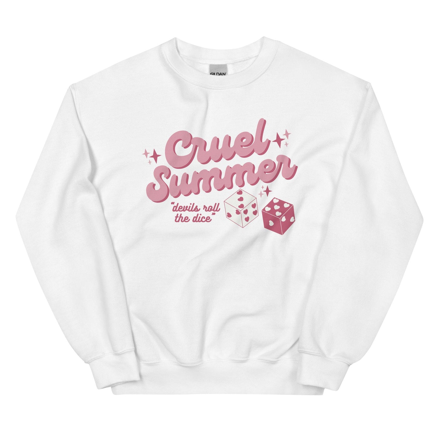 Cruel Summer Gidan Crewneck Swiftie Merch Lover Album Devils Roll The Dice Gift For Her Swiftmas