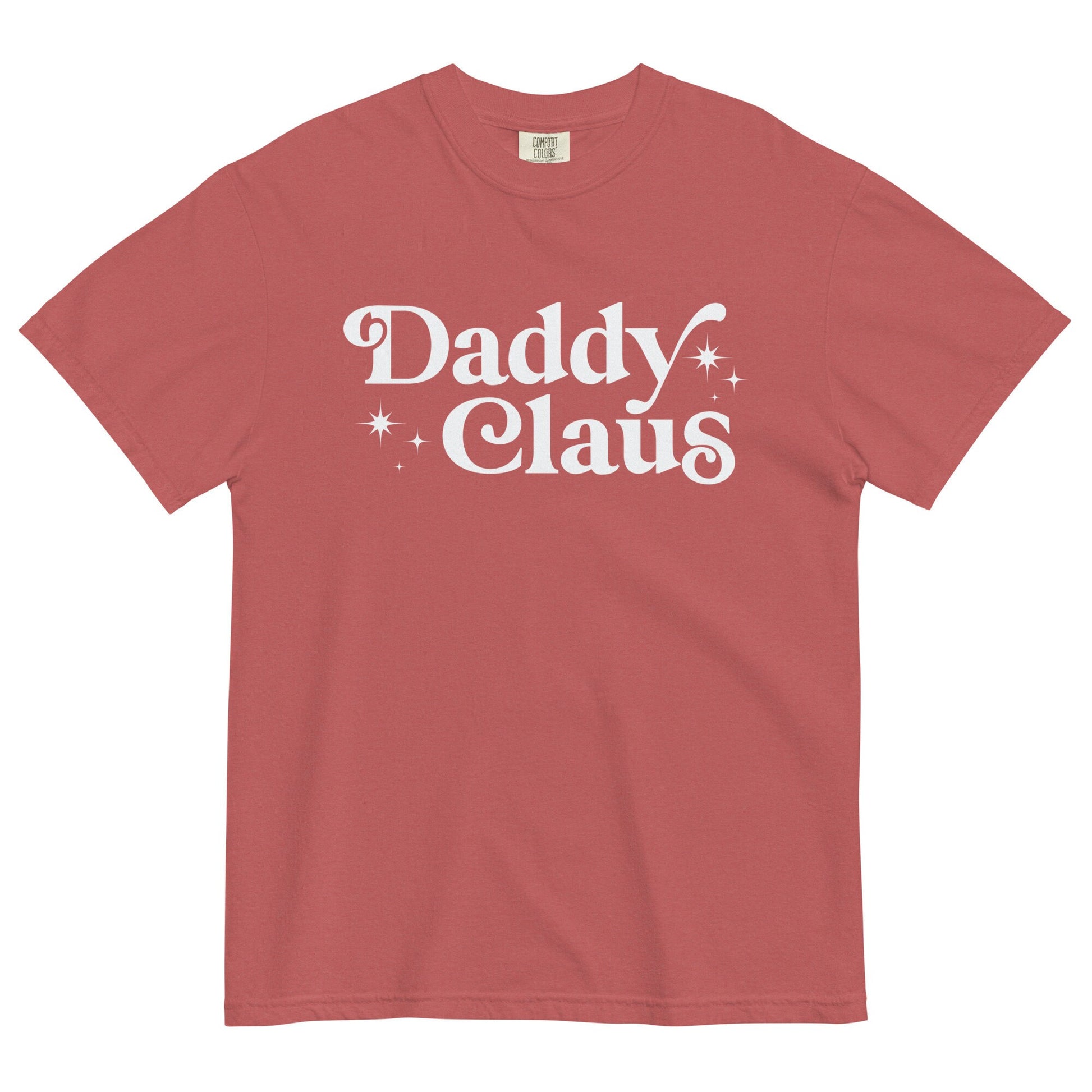 Daddy Claus Comfort Colors Christmas Family Shirt Funny Tee Mom Tshirt Dad Tshirt Holidays Funny Tshirt Couples Holiday Tee